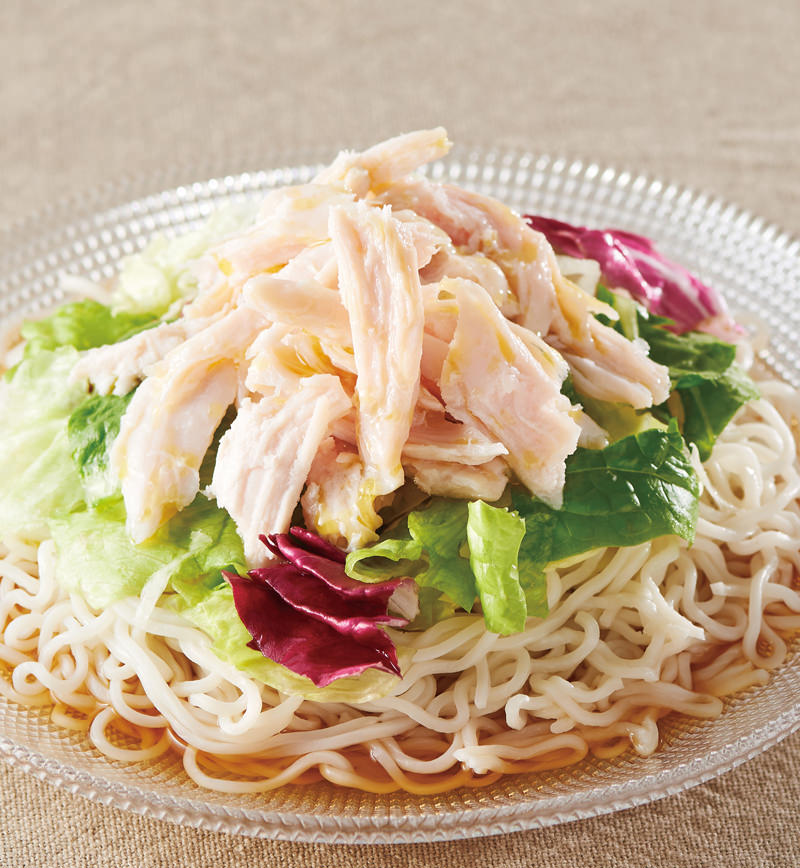 レモンサラダチキンそうめん イオンのプライベートブランド Topvalu トップバリュ