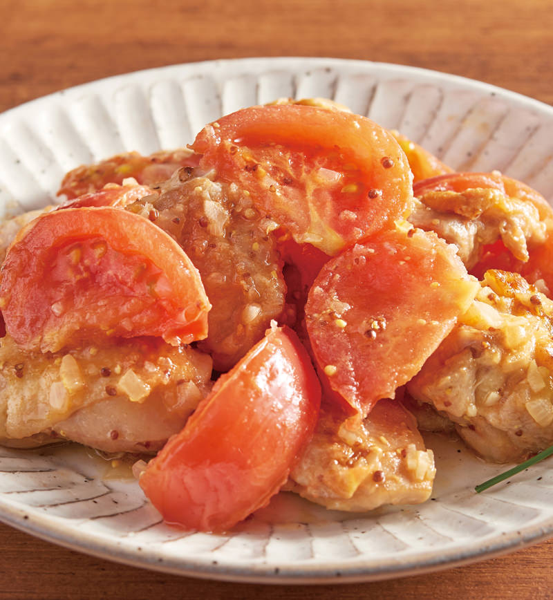 トマトのチキングリル レシピ画像