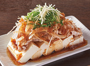 しょうがたっぷり豚やっこ レシピ画像