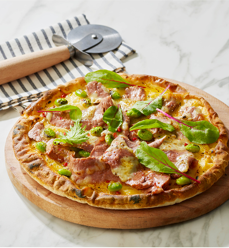 タスマニアビーフのピザ レシピ画像
