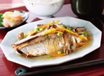 秋刀魚のきのこみぞれあんかけ レシピ画像