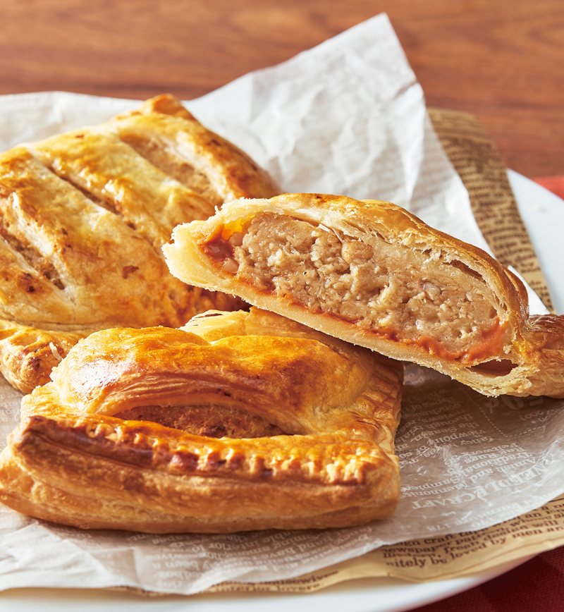 大豆ハンバーグのパイ包み レシピ画像