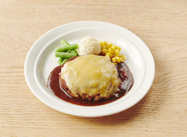 チーズハンバーグ