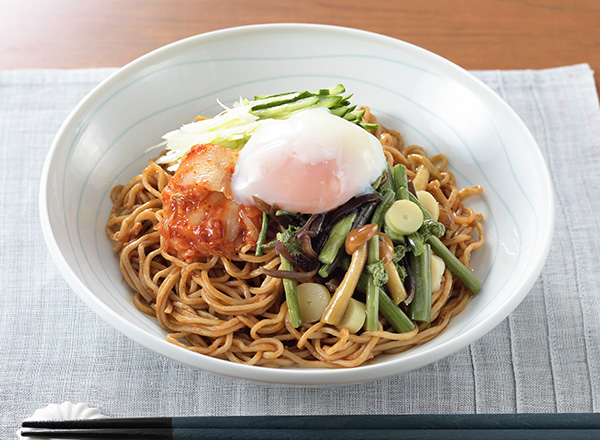 ビビン麺風蕎麦 レシピ画像