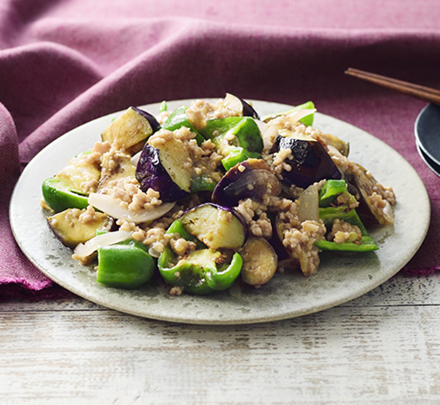 鶏ひき肉と野菜のオーガニック味噌炒め レシピ画像
