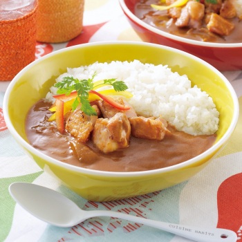 チキンカレーライス レシピ画像