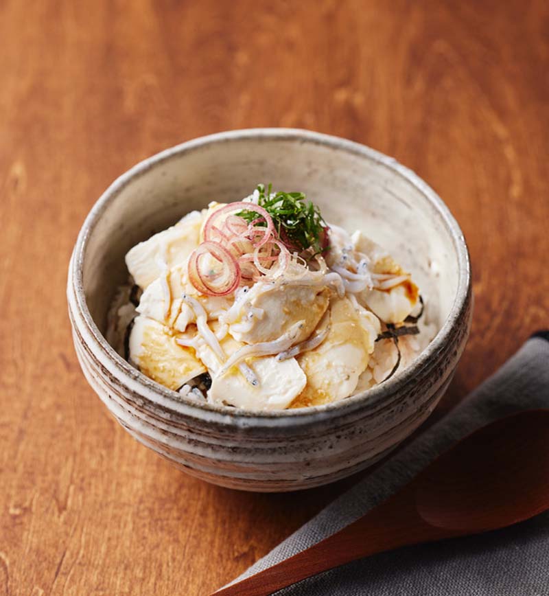 くずし豆腐のお手軽丼 レシピ画像