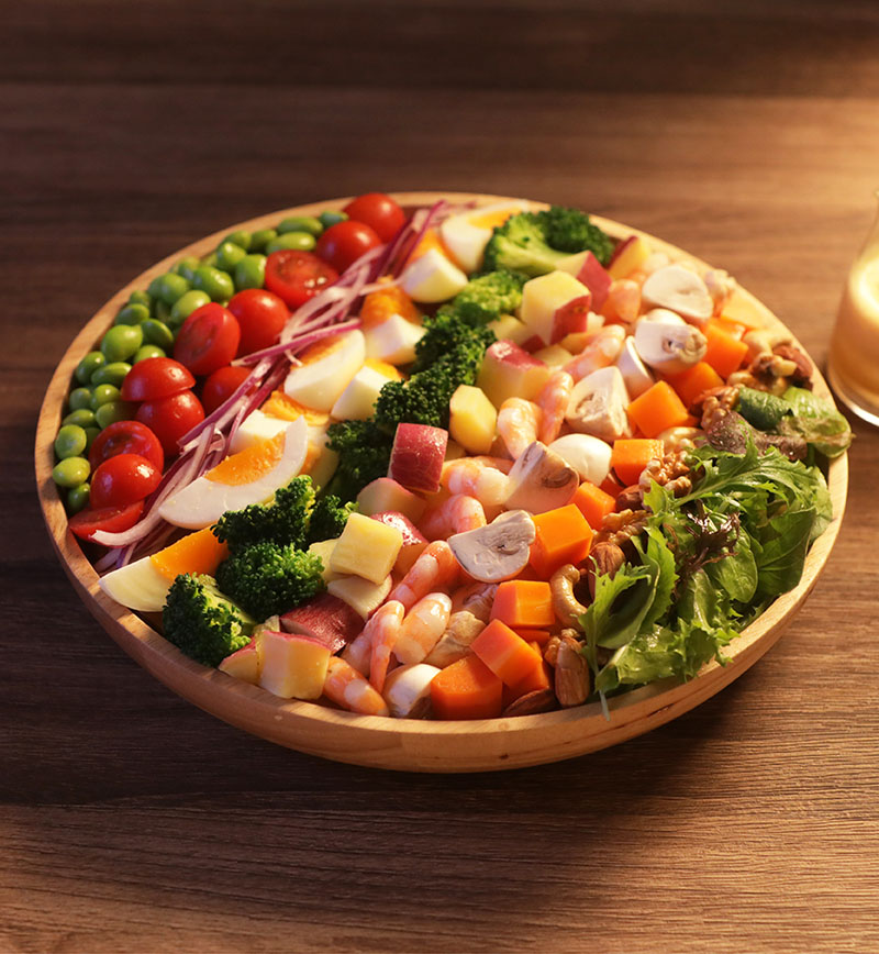 オーガニック野菜のコブサラダ レシピ画像