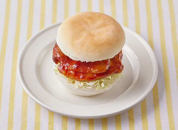 【やさしごはん】トマトチキンバーガー レシピ画像