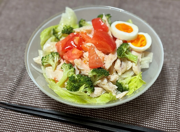 さっぱりたっぷりサラダ風うどん レシピ画像