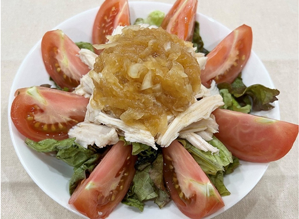 ひんやりさっぱりチキンサラダ レシピ画像