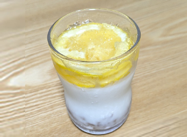 暑い夏にさっぱり!レモンヨーグルトゼリー レシピ画像