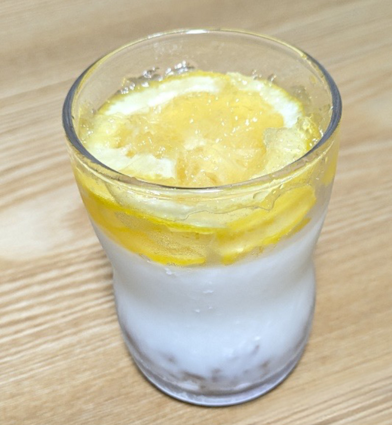 暑い夏にさっぱり!レモンヨーグルトゼリー レシピ画像