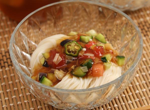 暑い日にひんやり!ジュレそうめん レシピ画像