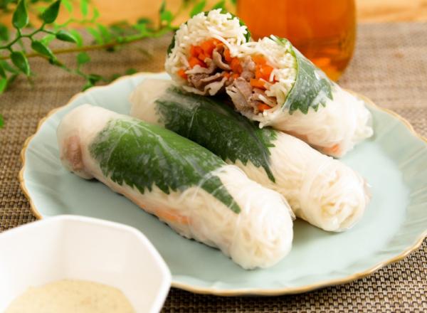 そうめん生春巻き メイン画像