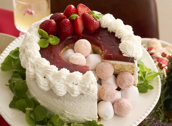 ワクワクかくれんぼケーキ レシピ画像