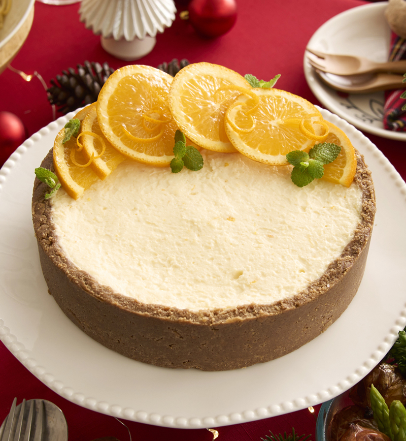 チョコか？レアチーズタルトオランジュ レシピ画像