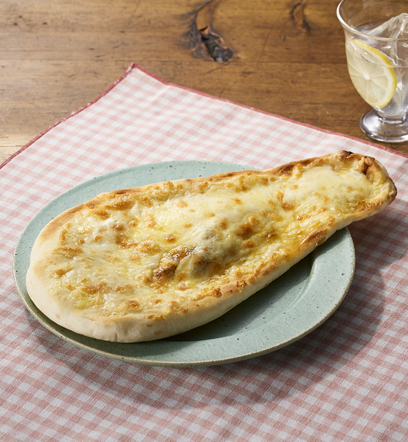 ガーリックチーズナン レシピ画像