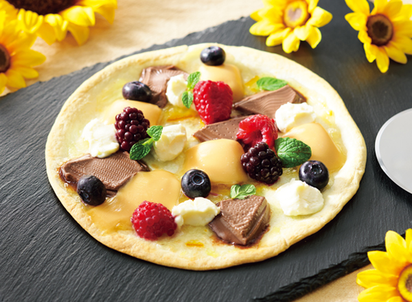チョコか？deデザｰトピザ レシピ画像