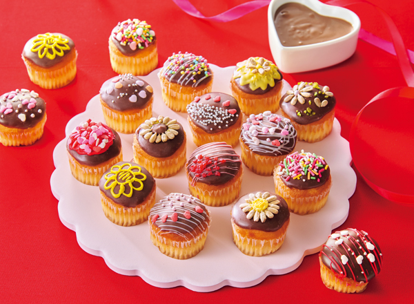 チョコか？deデコカップケーキ レシピ画像