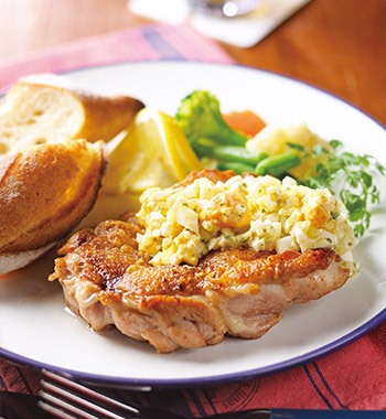 鶏もも肉のスパイス焼きヨーグルトのタルタルソース レシピ画像