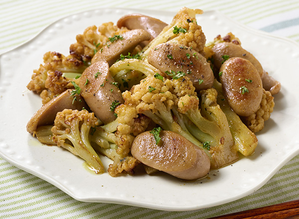 ウインナｰとカリフラワｰのカレｰバタｰ風味 メイン画像