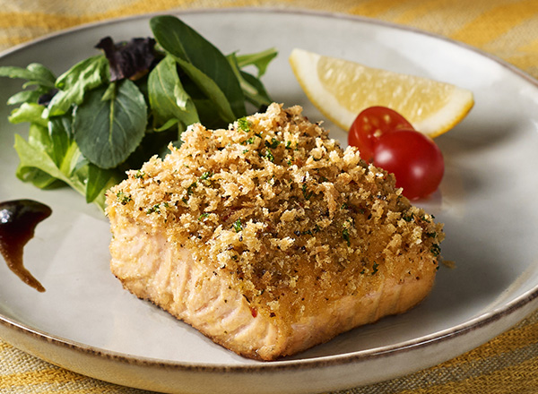 サーモンの香草パン粉焼き メイン画像