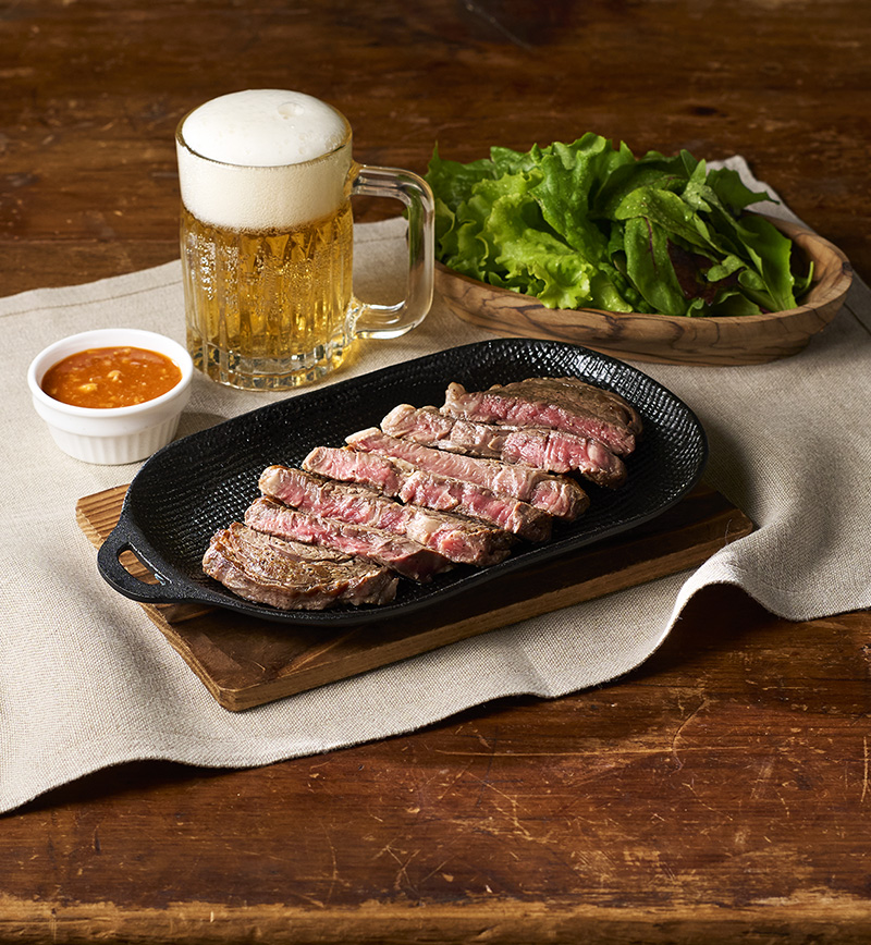 タスマニアビーフのステーキ サムジャン風ソース レシピ画像