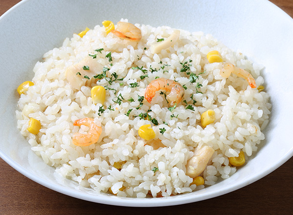 ピラフ風 炊き込みご飯 レシピ画像