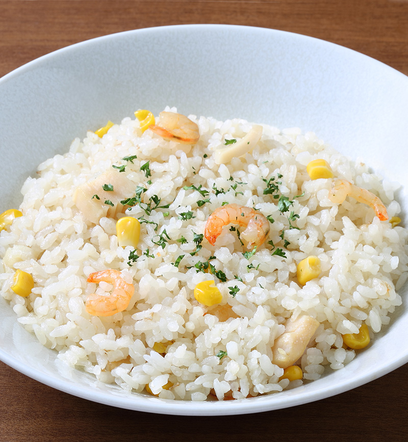 ピラフ風 炊き込みご飯 レシピ画像