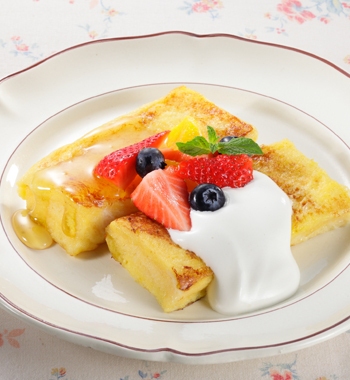 やわらか仕込みの厚切りフレンチトースト レシピ画像