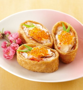 彩りいなり レシピ画像