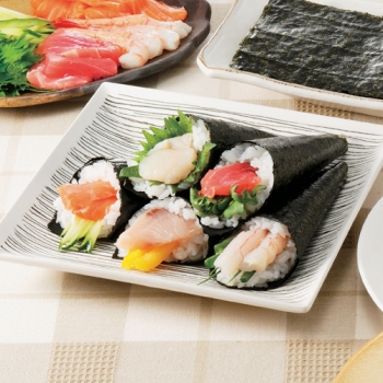 海鮮手巻き寿司 レシピ画像