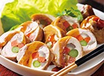 鶏もも肉の八幡巻き レシピ画像