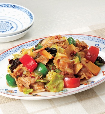 彩り野菜の回鍋肉 レシピ画像
