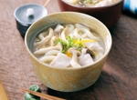 豚バラ肉ときのこの五目うどん レシピ画像