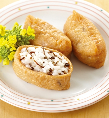 塩昆布いなり寿司 レシピ画像