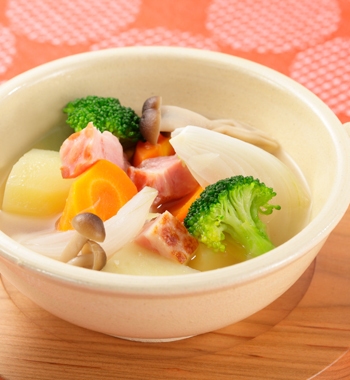 ごろごろ野菜のポトフ レシピ画像