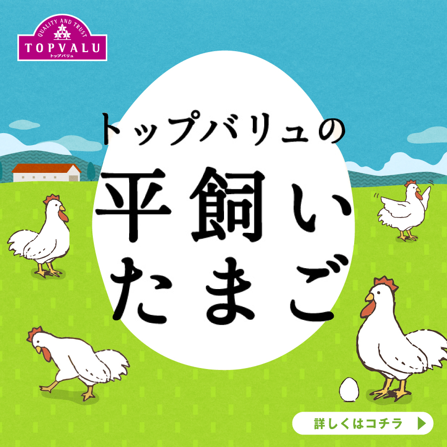 トップバリュ　平飼いたまご