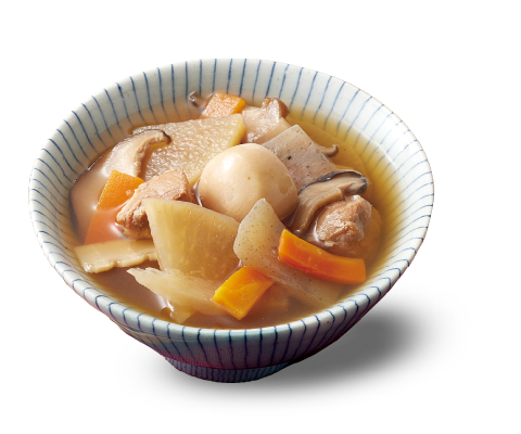 今日はこれ！ 素材の甘みを引き立てる、やさしい醤油仕立て。 おうちで楽しむカフェごはん けんちん汁 ※写真はイメージです。