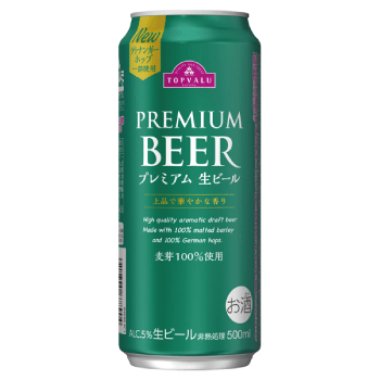 トップバリュ プレミアム生ビール 500ml