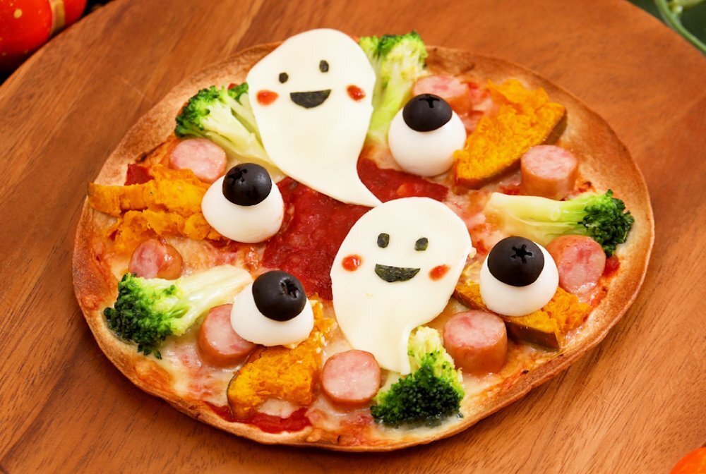 トルティーヤdeハロウィンピザ