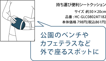 ジェルシートクッション