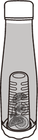 フレーバーウォーターボトル
