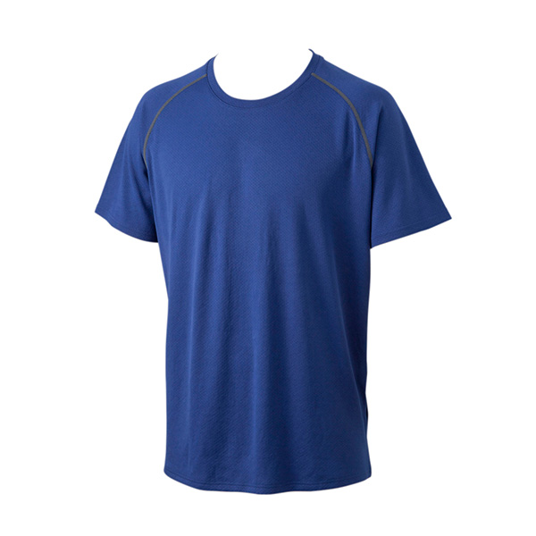 スクエアメッシュ クルーネックTシャツ