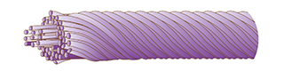 毛羽の少ないレーヨン糸