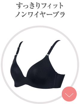 すっきりフィットノンワイヤーブラ