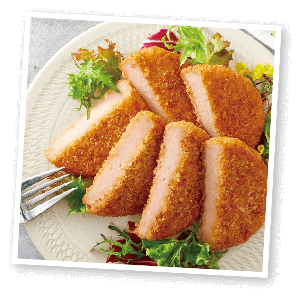 トップバリュ 大豆からつくったハムカツ風