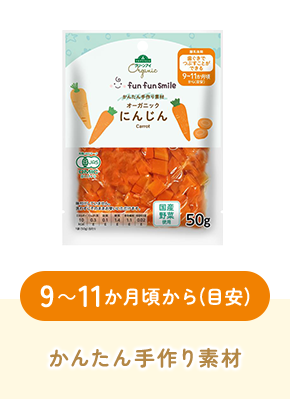 9～11か月頃から(目安)かんたん手作り素材