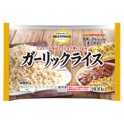 トップバリュベストプライス ガーリックライス